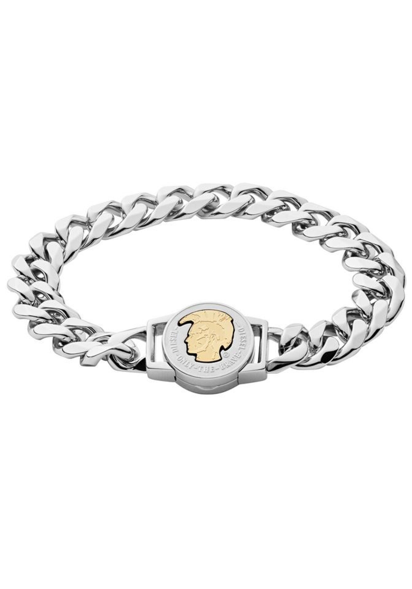DIESEL Armband gold / silber