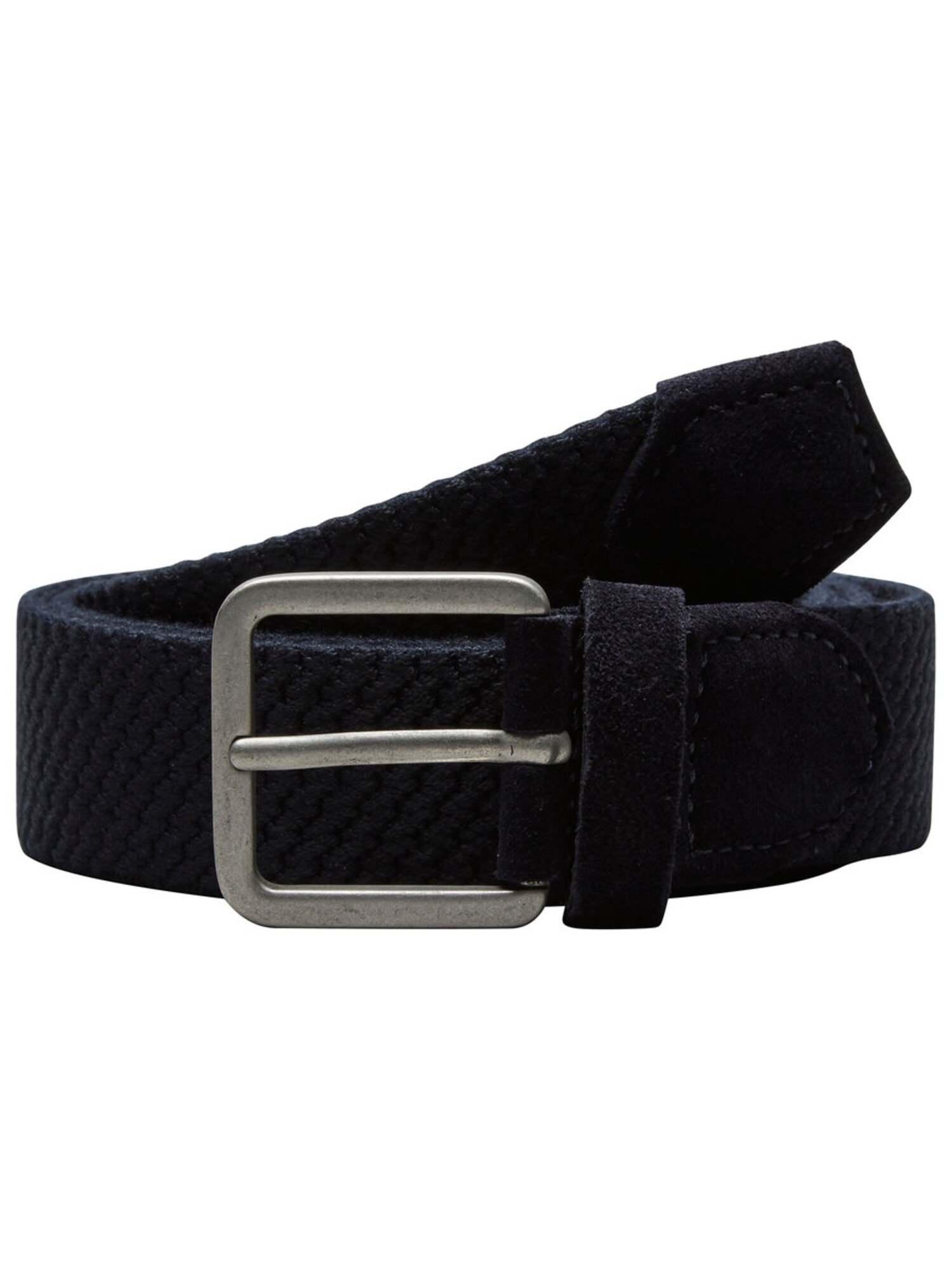 SELECTED HOMME Leder Gürtel dunkelblau