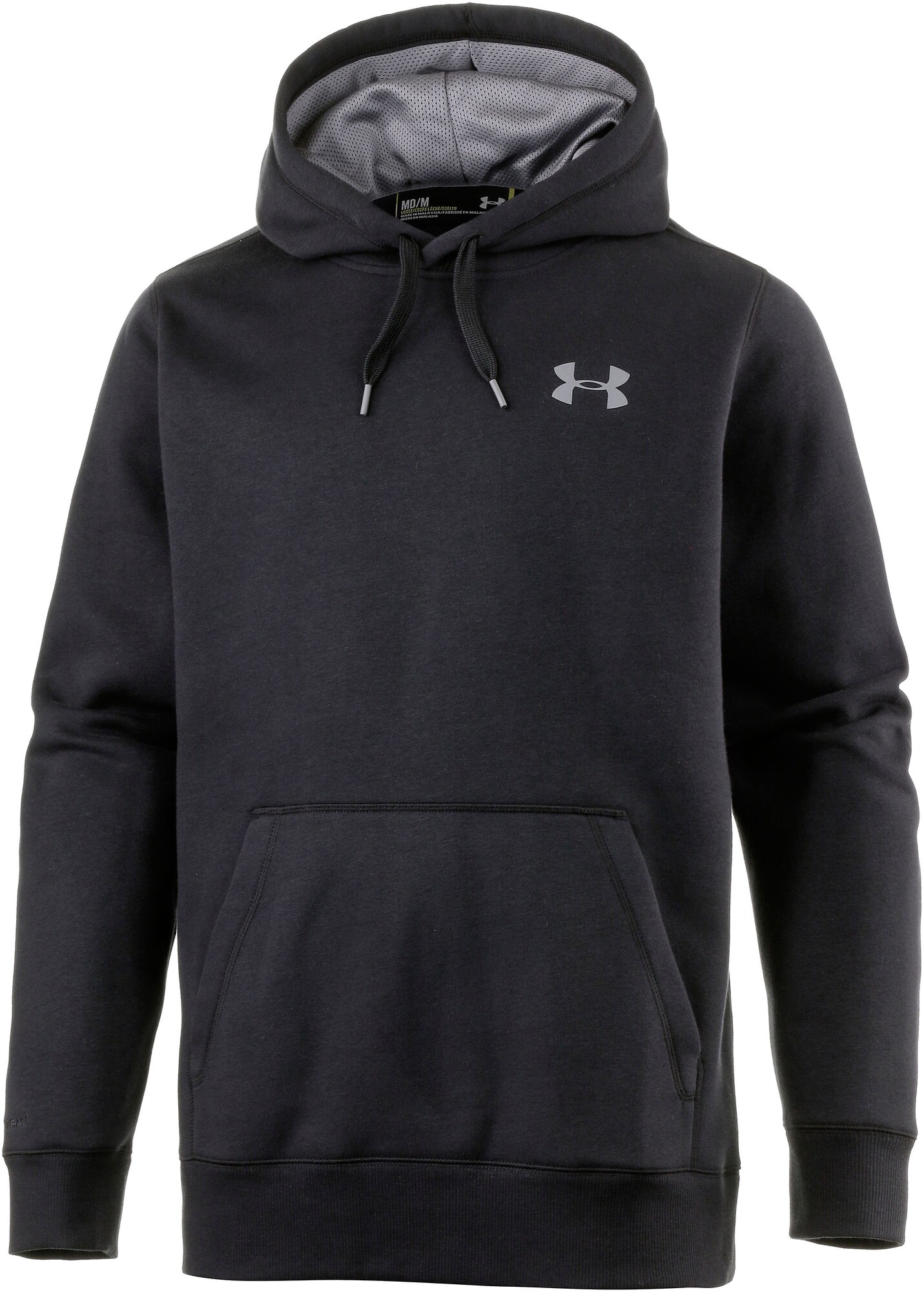 UNDER ARMOUR ColdGear Rival Storm Trainingskapuzenpullover schwarz