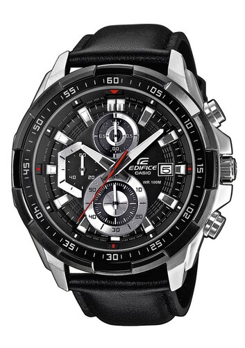 CASIO Edifice, Chronograph, EFR-539L-1AVUEF schwarz