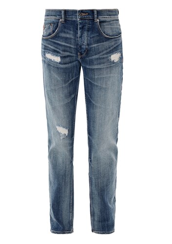 S.Oliver RED LABEL Tubx Regular Destroyed Denim blue denim