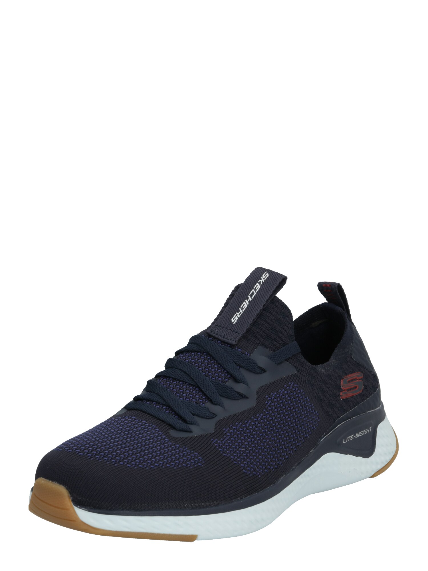 SKECHERS Sneaker ''''Solar Fuse'''' navy / rot