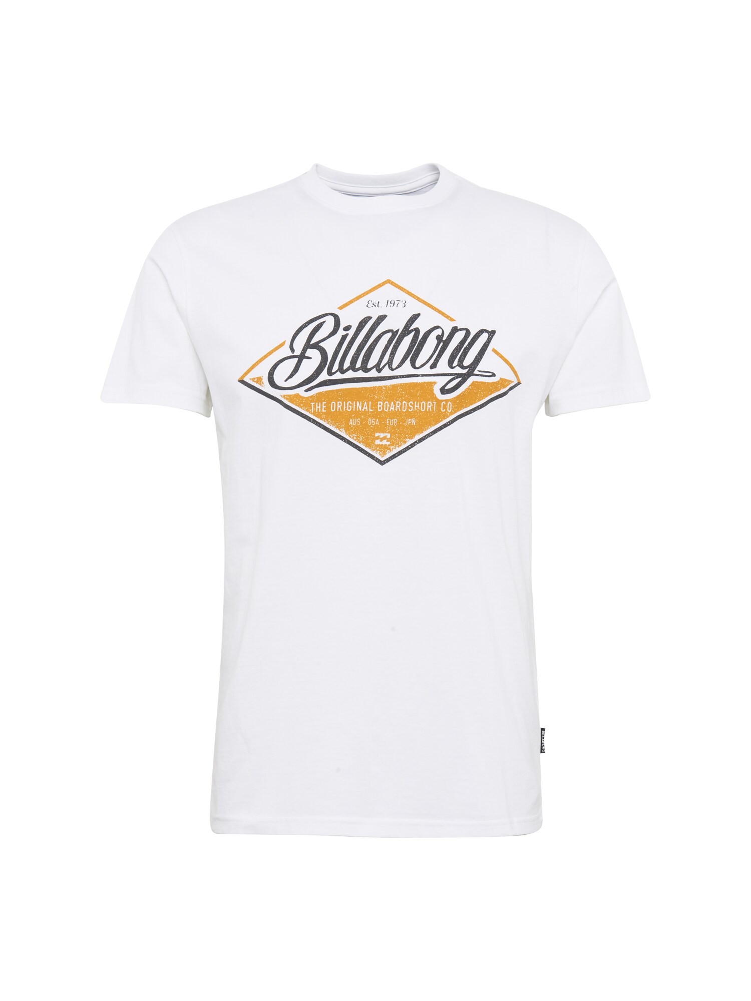 BILLABONG T-Shirt t street tee ss dunkelblau / senf / weiß