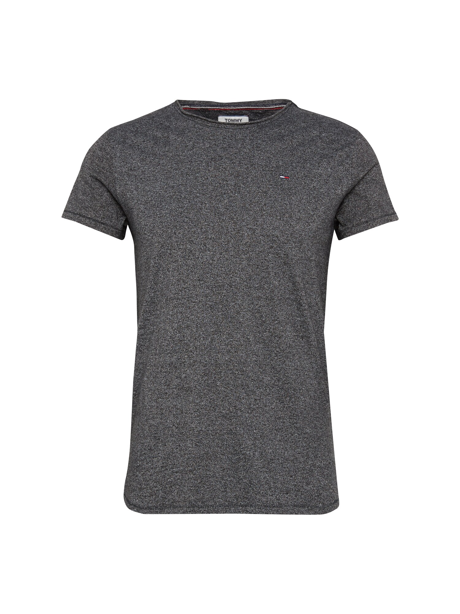 Tommy Jeans T-Shirt in Melange-Design dunkelgrau