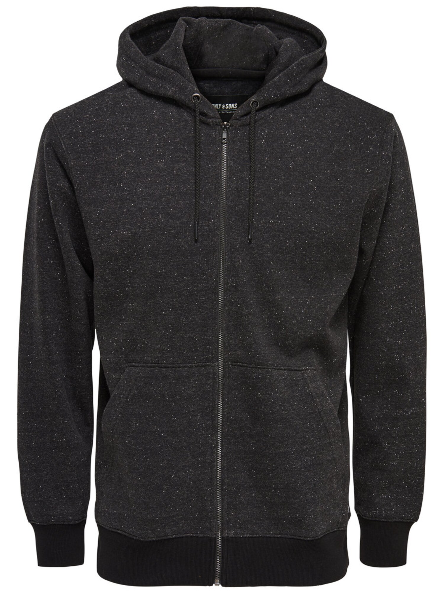Only & Sons Sweat-Kapuzenjacke graphit