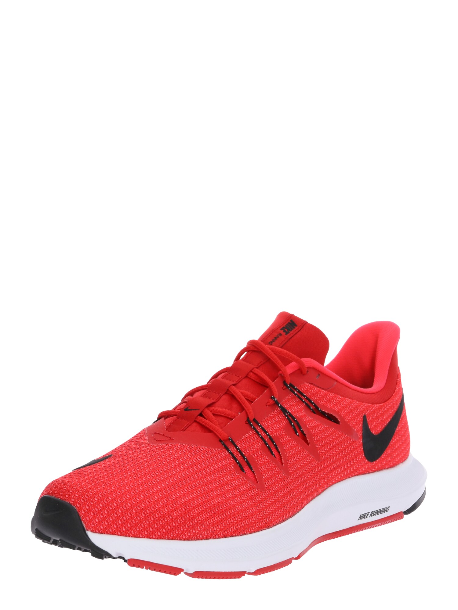 NIKE Laufschuh ''''QUEST'''' rot / schwarz / weiß