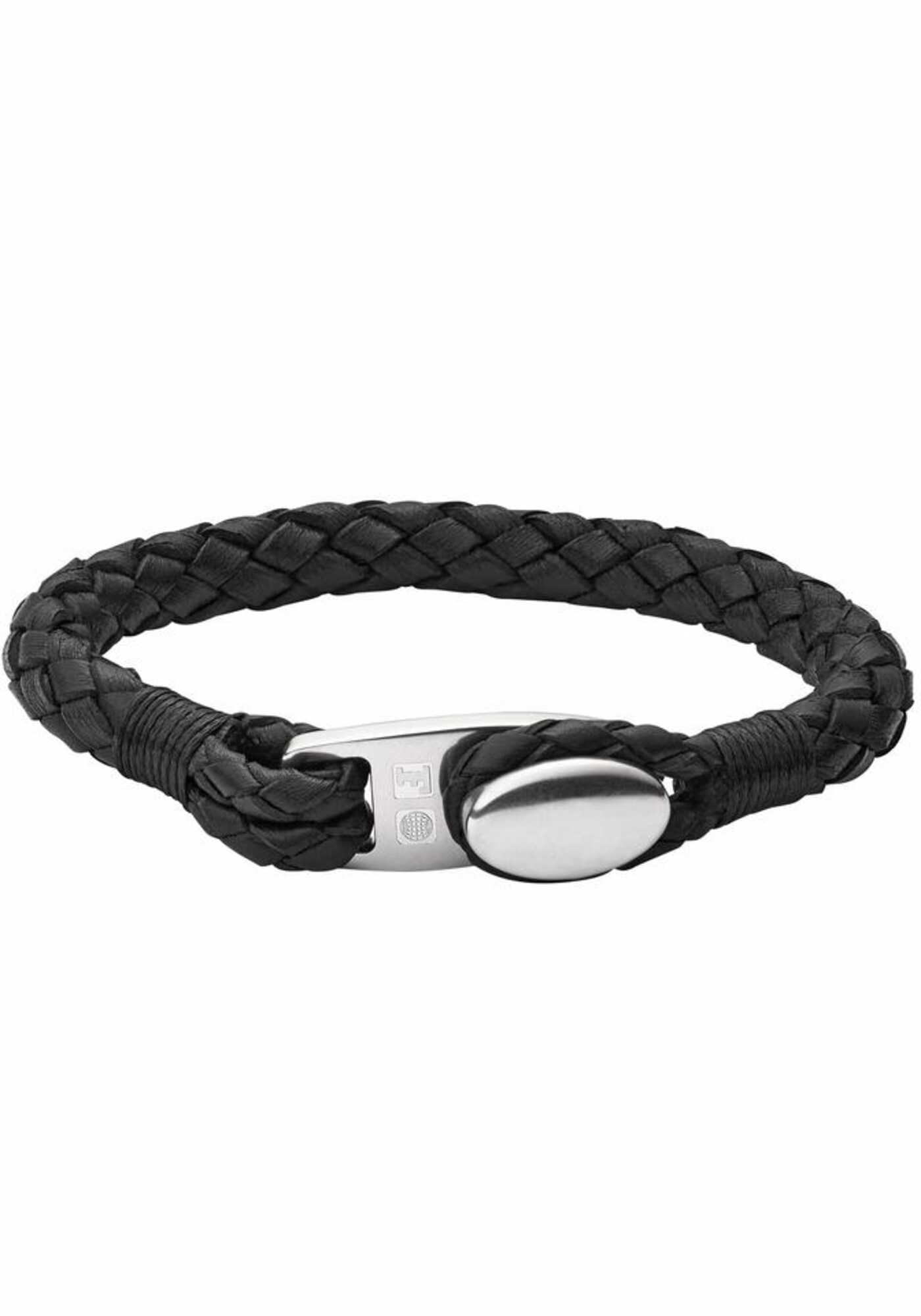 FOSSIL Lederarmband MENS CLASSICS, JF02698040 schwarz
