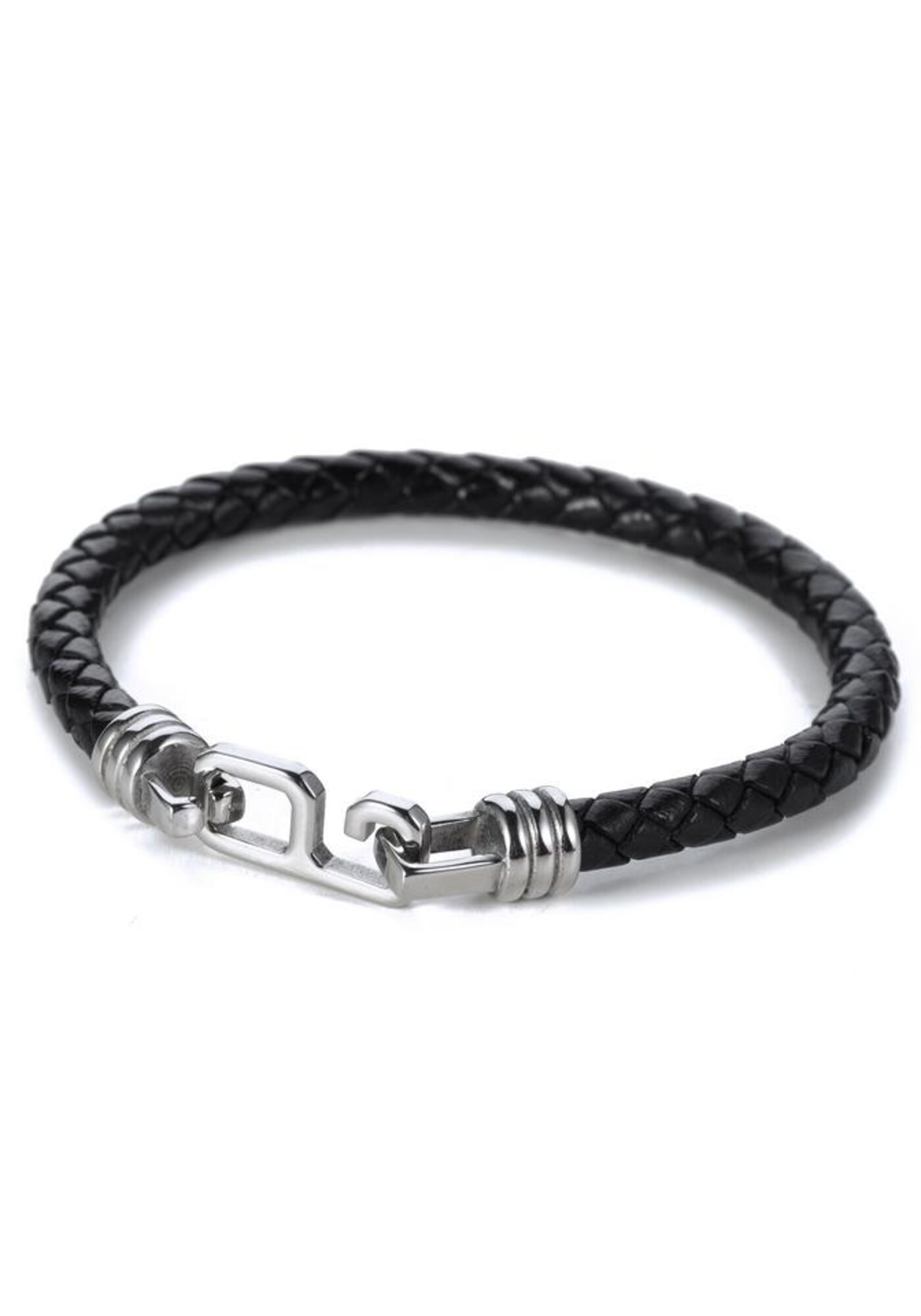 FIRETTI Armband schwarz / silber