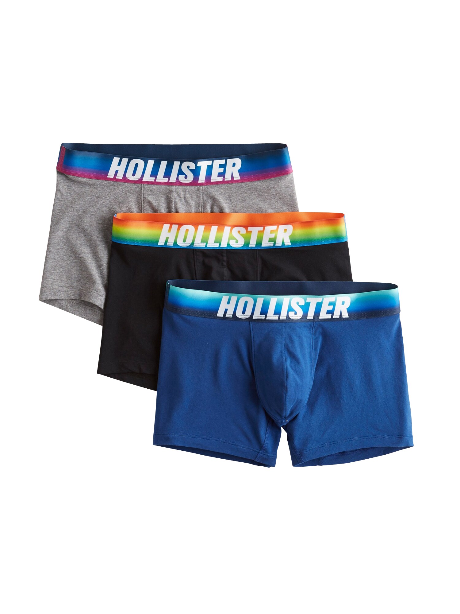 HOLLISTER Unterhosen blau / grau