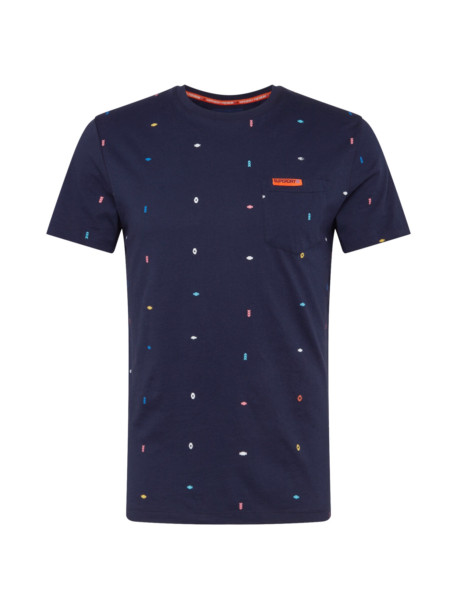 Superdry Shirt AOP Lite navy / mischfarben