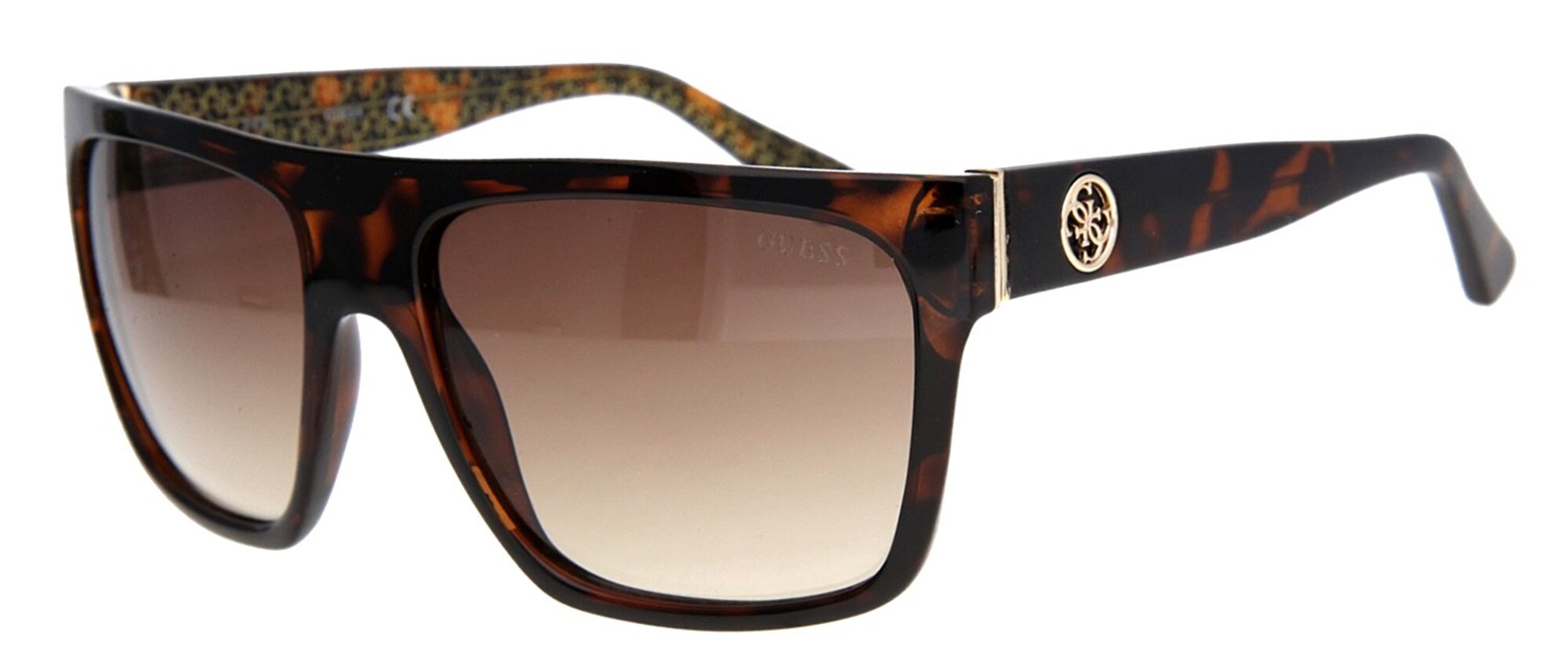 GUESS Sonnenbrille karamell / dunkelbraun