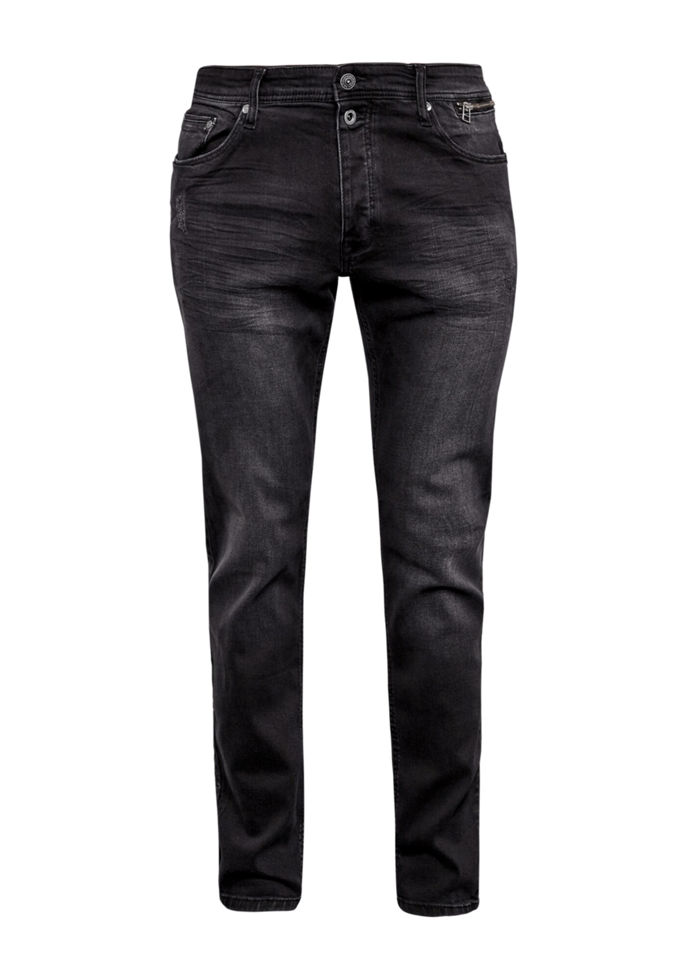 Q/S Designed By Rick Slim: Destroyed Jeans grey denim
