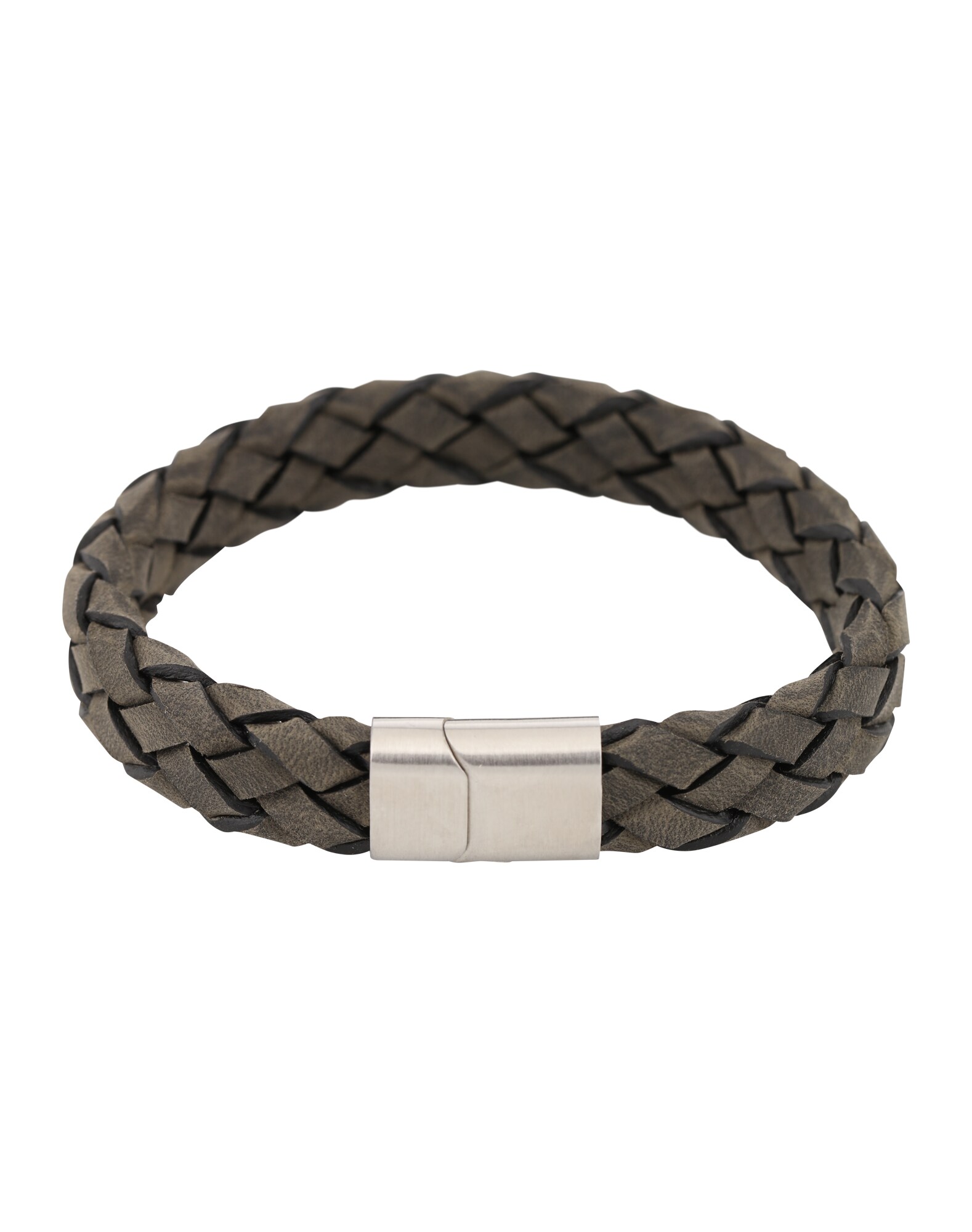 ROYAL-EGO Armband aus Leder dunkelbraun