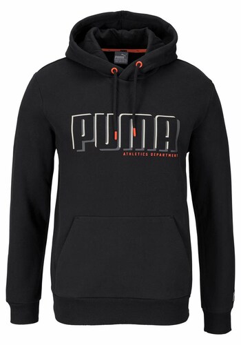 PUMA Kapuzensweatshirt STYLE ATHLETICS HOODY FL schwarz
