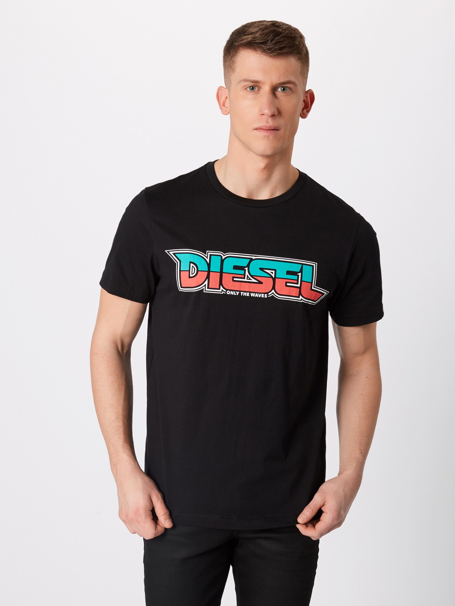 DIESEL Shirt ''''Just-B'''' schwarz