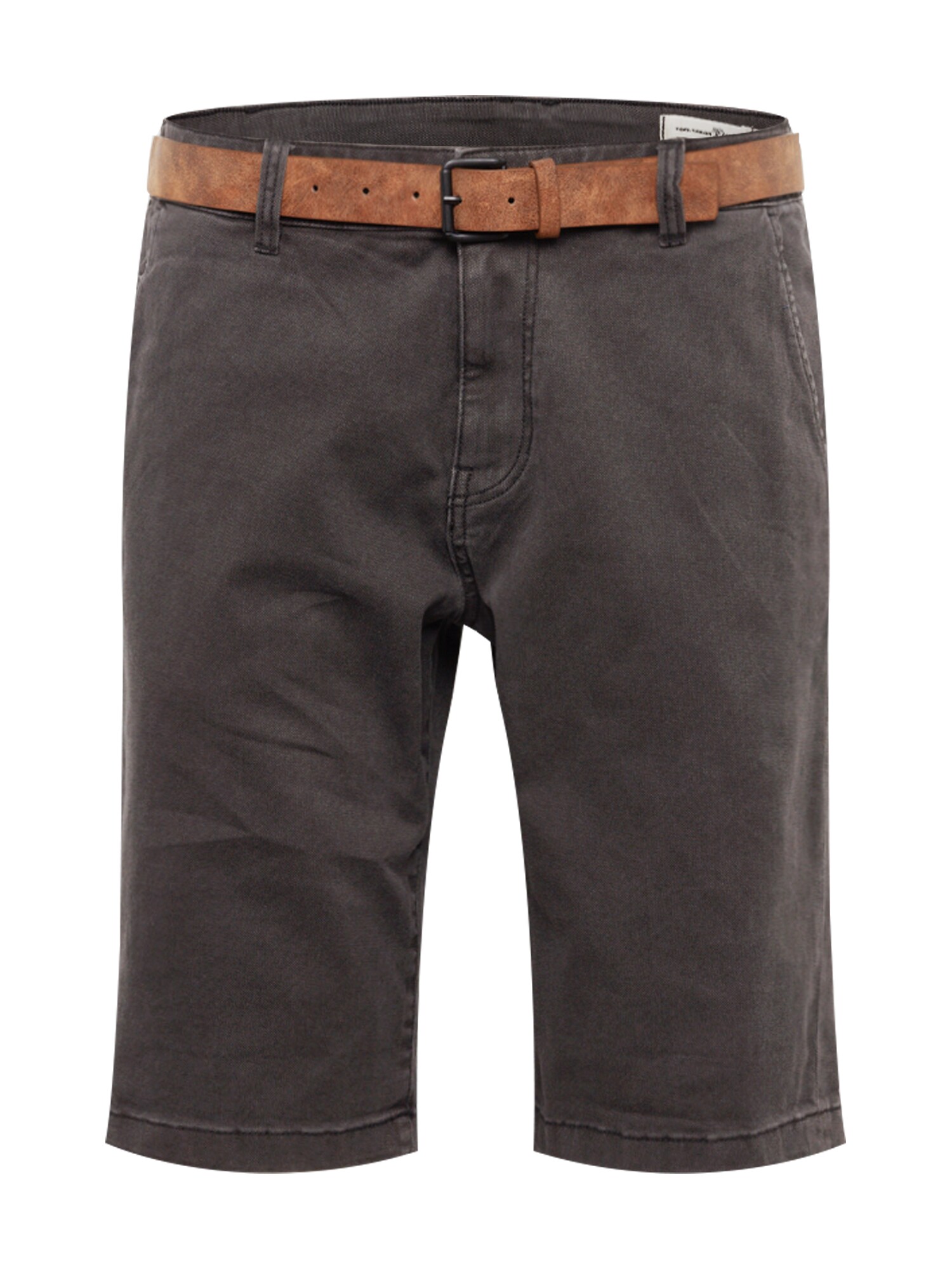 TOM TAILOR DENIM Shorts dunkelgrau