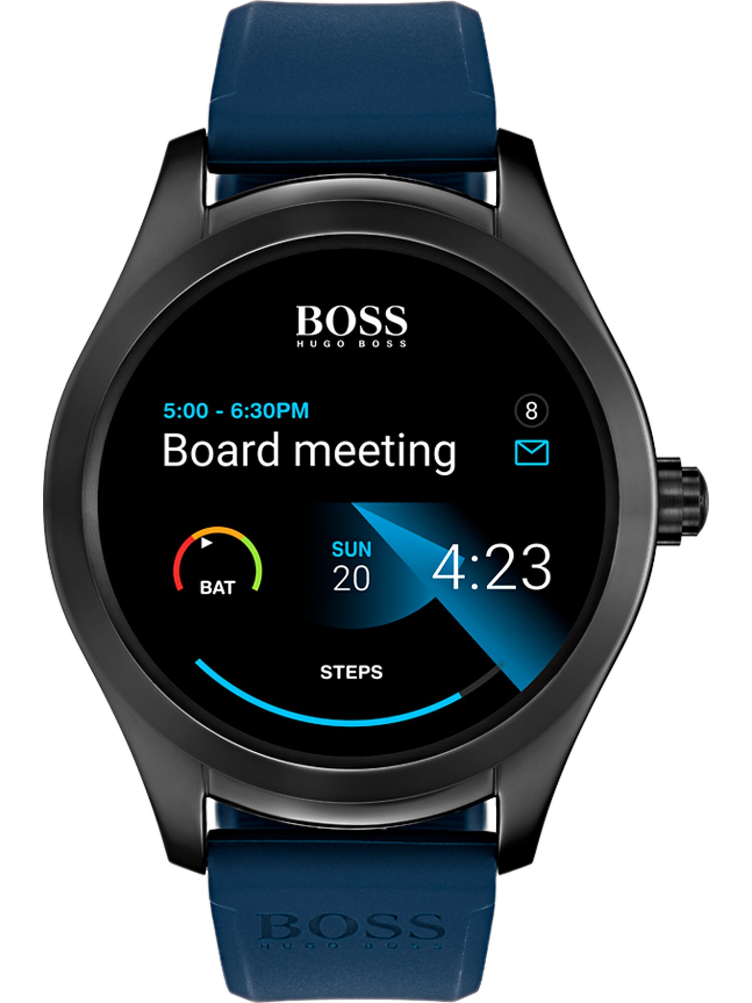BOSS Uhr dunkelblau