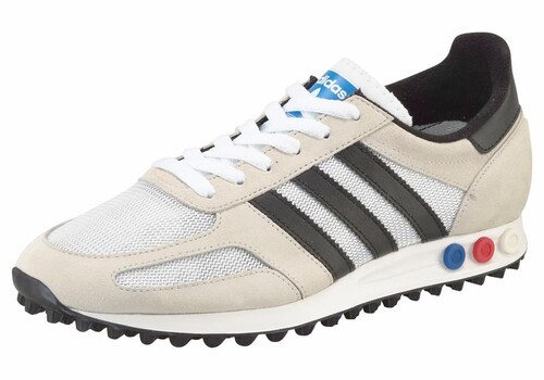 ADIDAS ORIGINALS Sneaker LA Trainer OG creme / schwarz