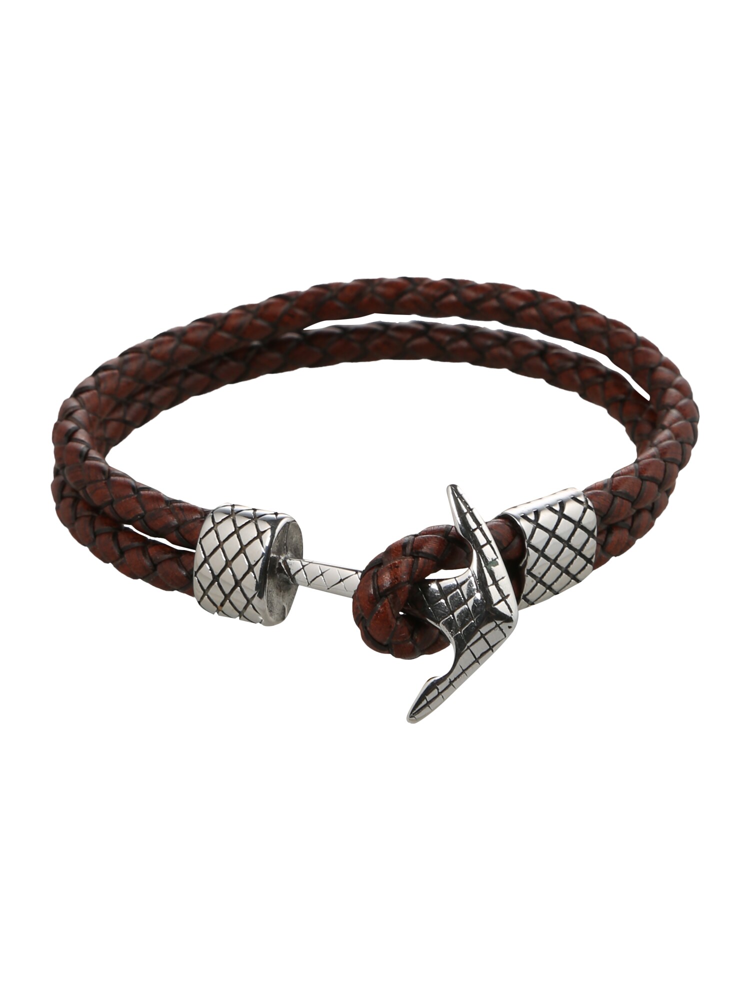 ROYAL-EGO Armband ''''Maritim'''' braun / silber