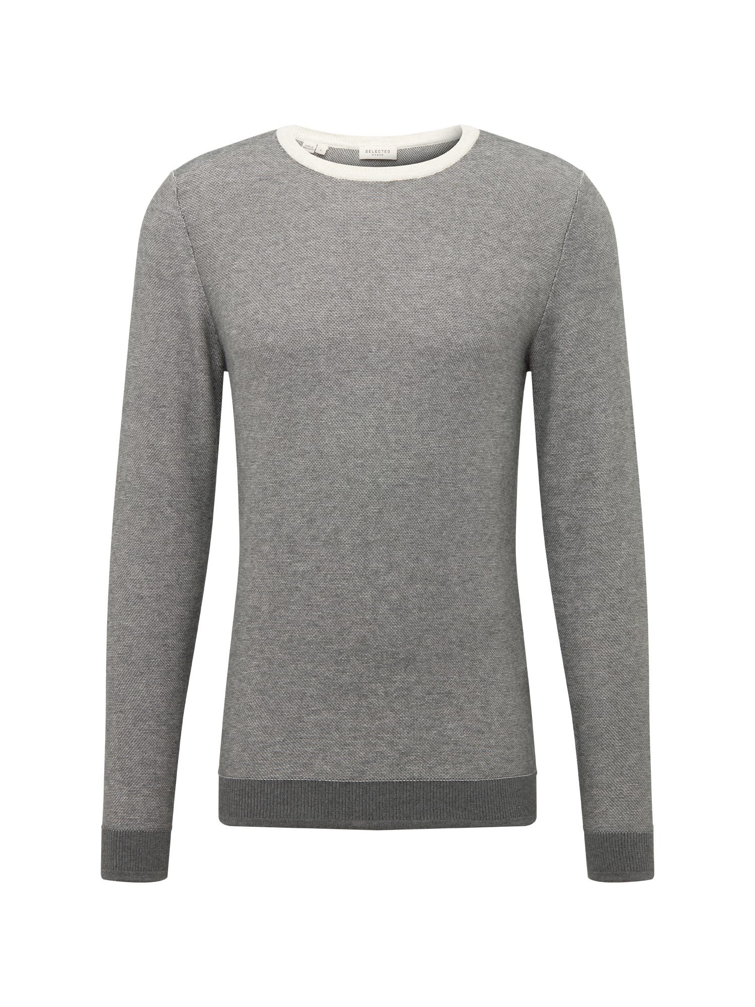 SELECTED HOMME Pullover dunkelgrau