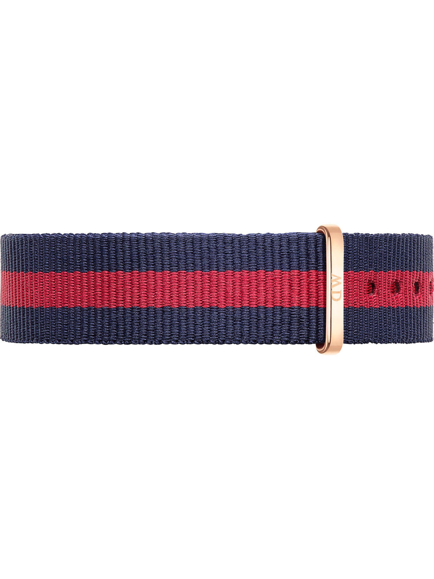Daniel Wellington Textilband navy / rot