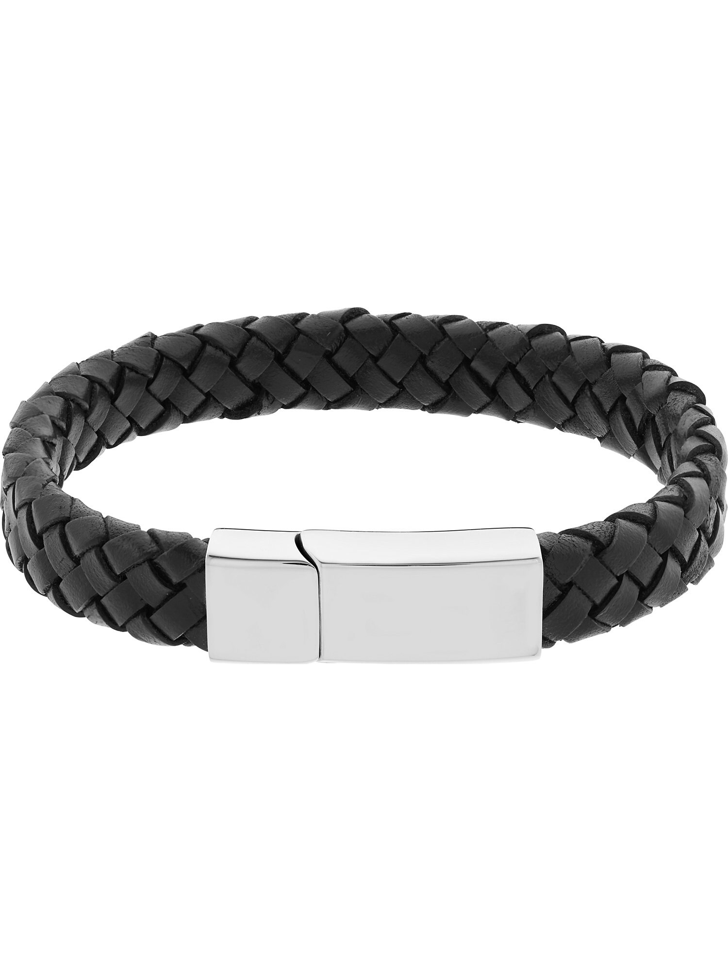 C-Collection Armband schwarz / silber
