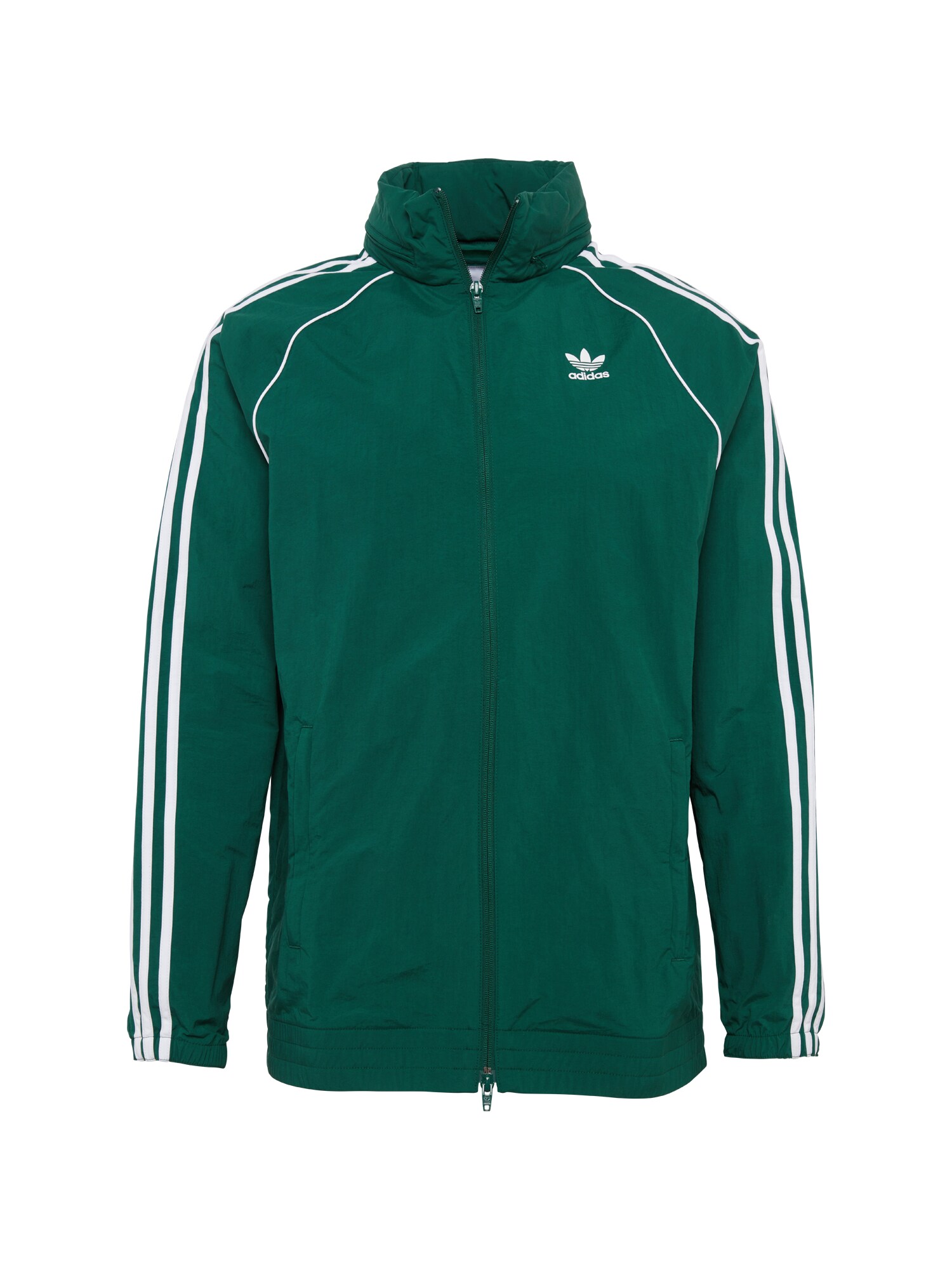 ADIDAS ORIGINALS Übergangsjacke SST WINDBREAKER dunkelgrün