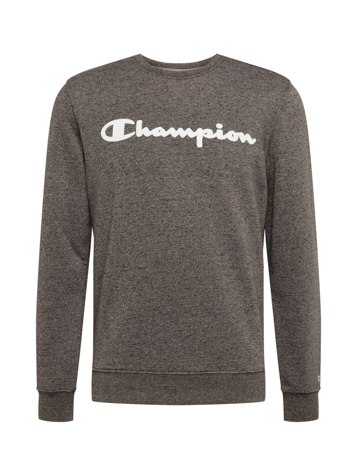 Champion Authentic Athletic Apparel Sweatshirt graumeliert / weiß