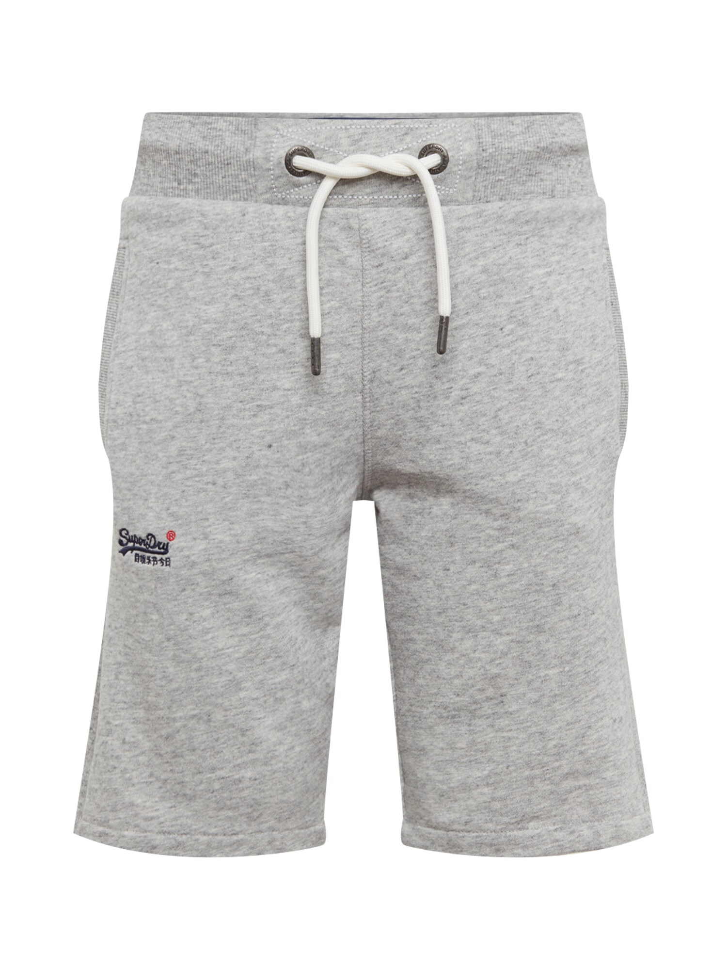 Superdry Hose ''''Orange Lable Lite Short'''' hellgrau