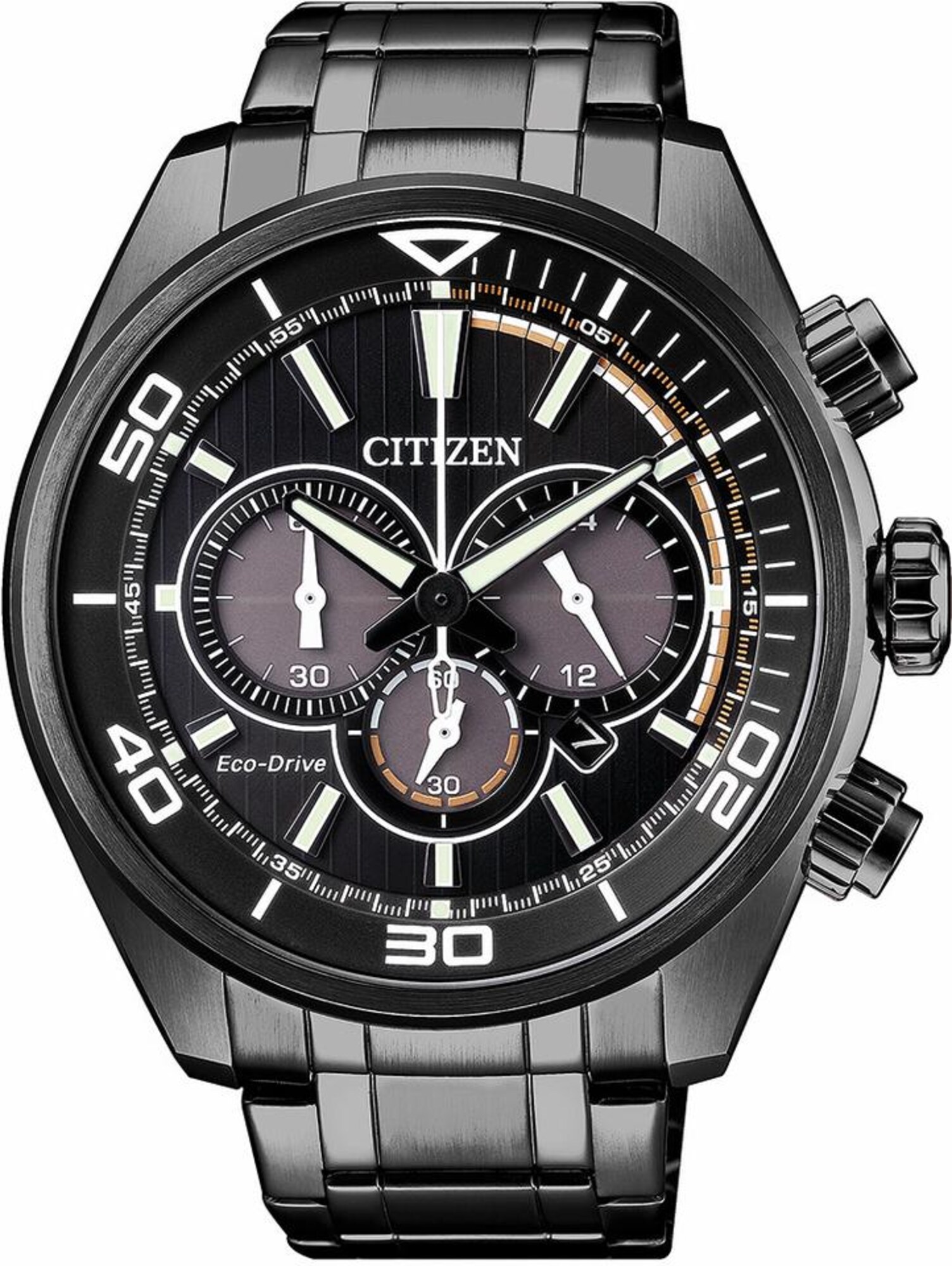 CITIZEN Chronograph CA4335-88E hellbeige / anthrazit / weiß