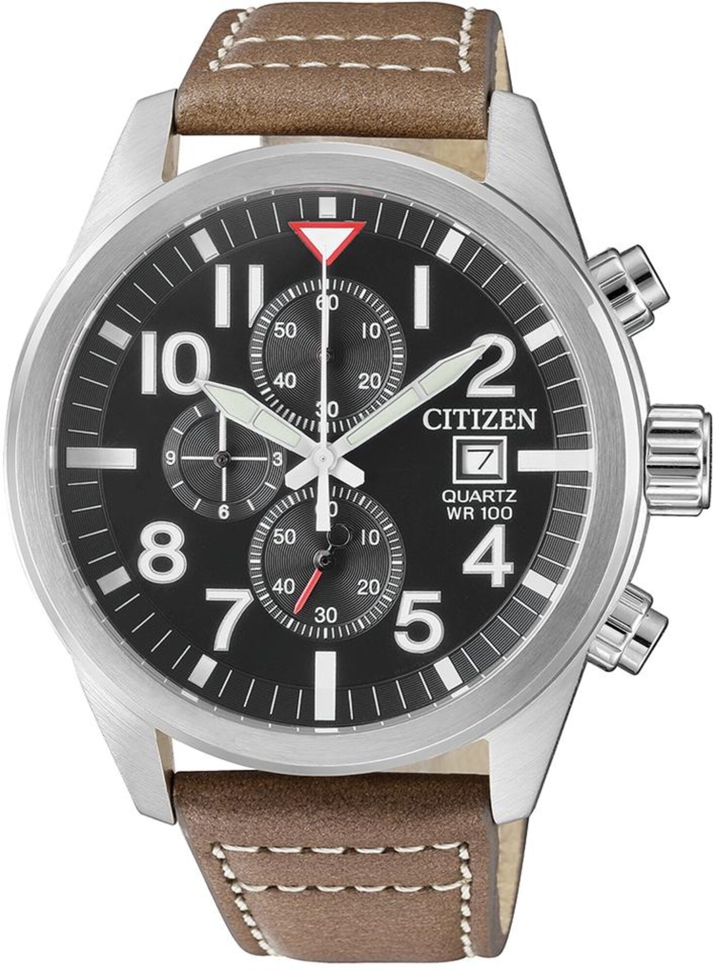CITIZEN Chronograph ''''AN3620-01H'''' braun / schwarz