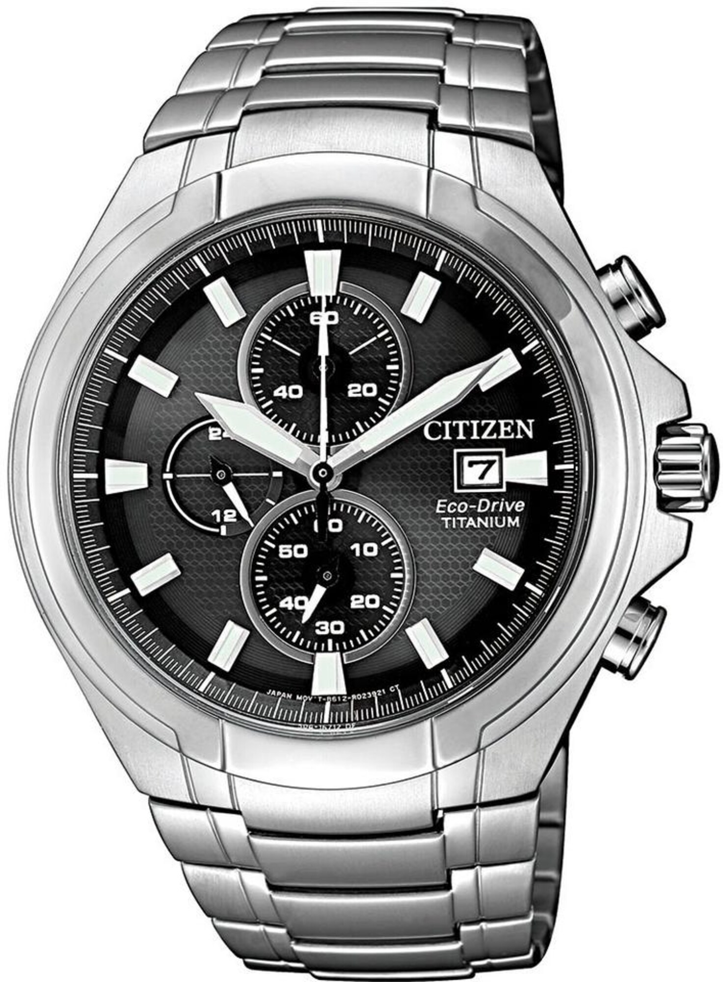 CITIZEN Chronograph ''''CA0700-86E'''' schwarz / silber