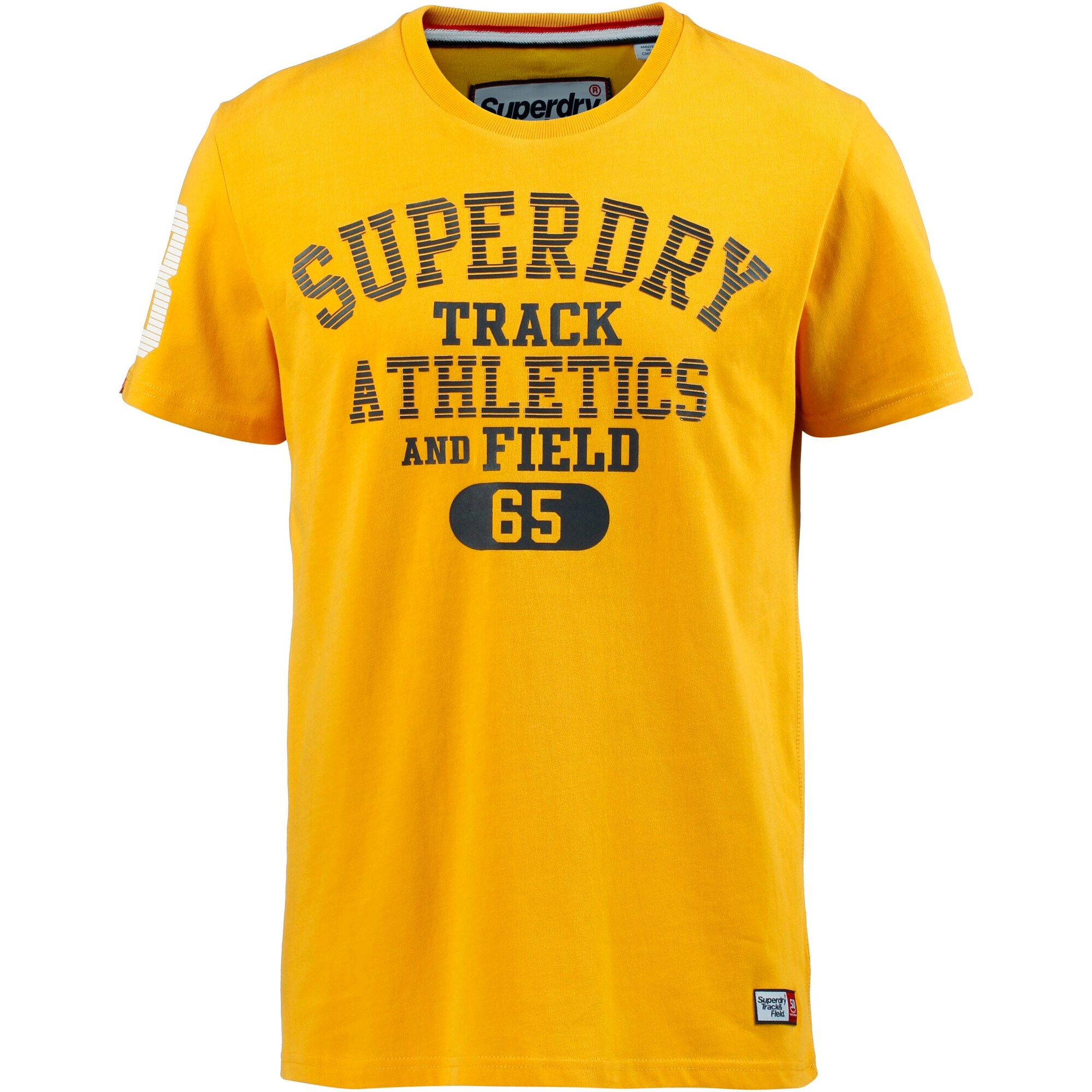 Superdry T-Shirt goldgelb