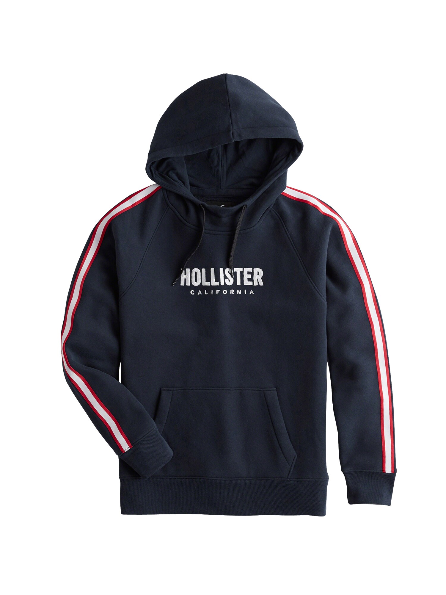 HOLLISTER Sweatshirt EMB LOGO TAPES PO navy