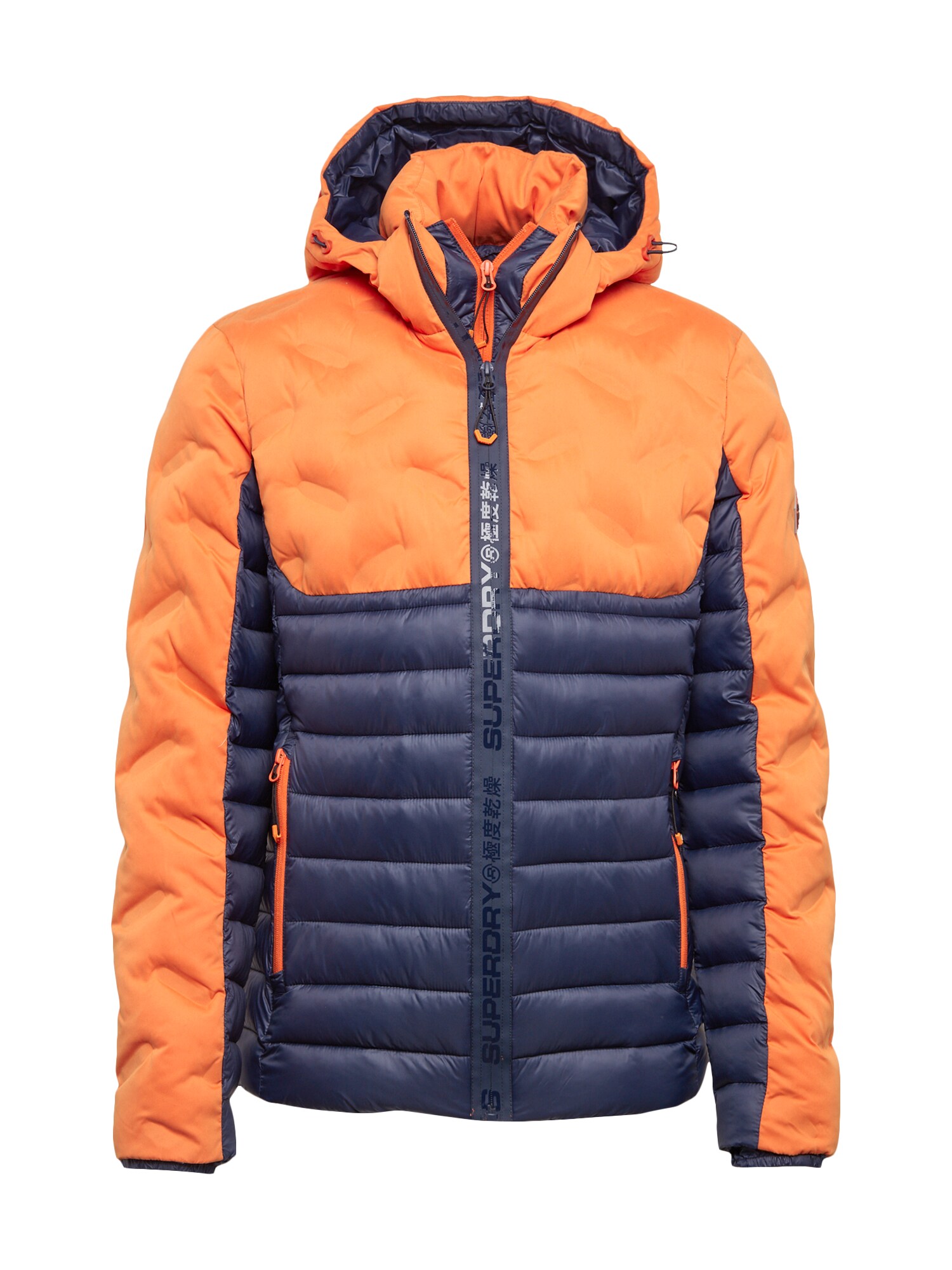 Superdry Jacke ''''RADAR FUJI'''' dunkelblau / orange