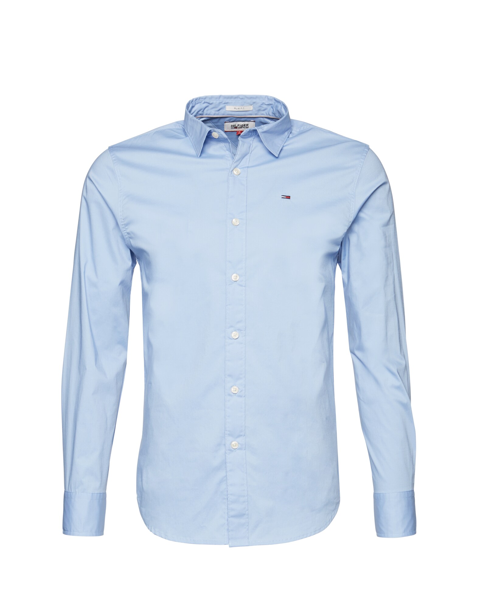 Tommy Jeans Hemd mit Kentkragen Original hellblau