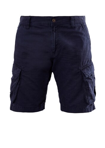 Q/S Designed By Elroy Regular Cargo-Bermuda dunkelblau