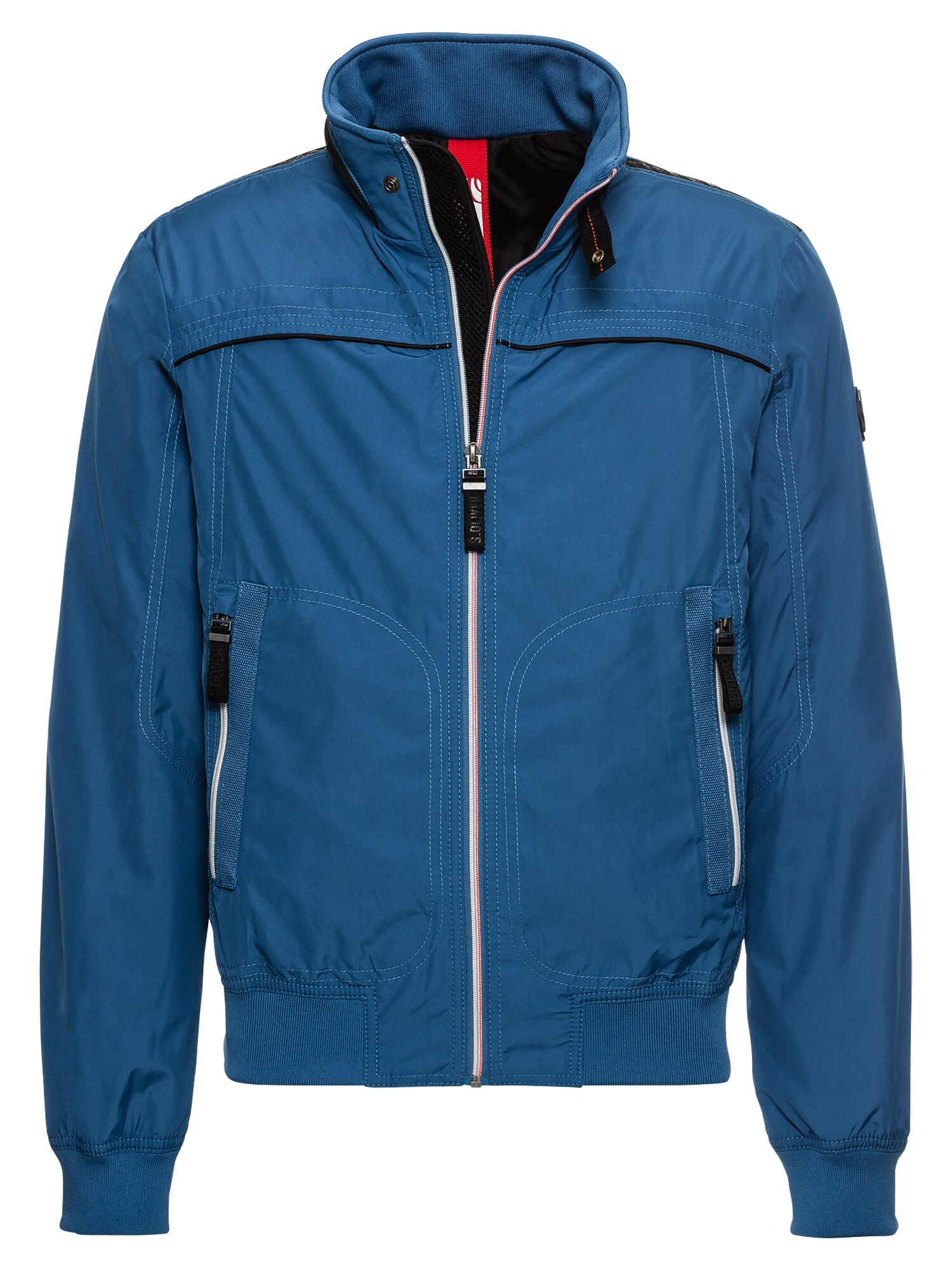 S.Oliver RED LABEL Outdoor-Jacke mit Stehkragen blau