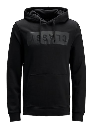 JACK & JONES Lässiges Sweatshirt schwarz