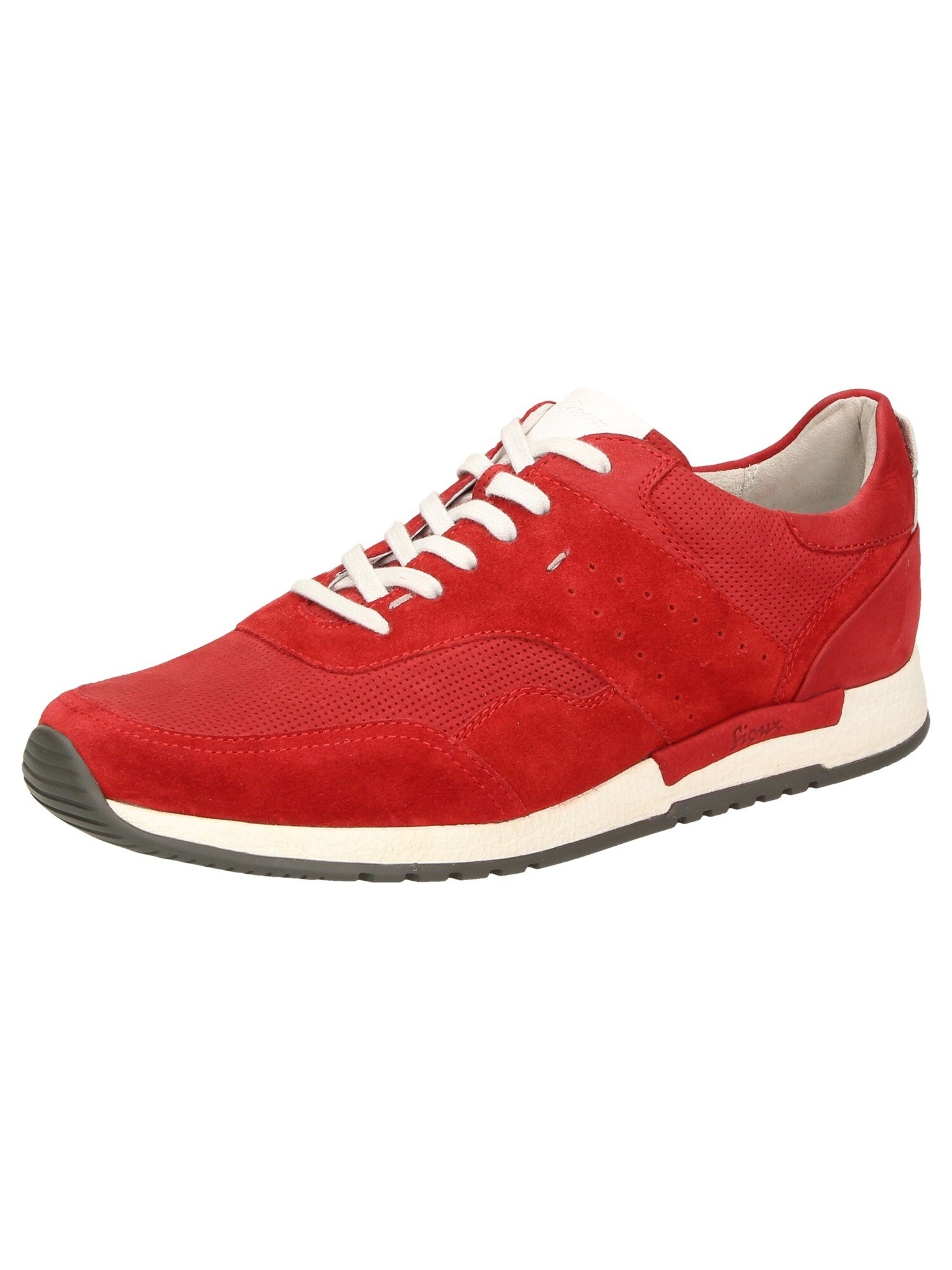 SIOUX Sneaker ''''Rojaro-701'''' rot / weiß