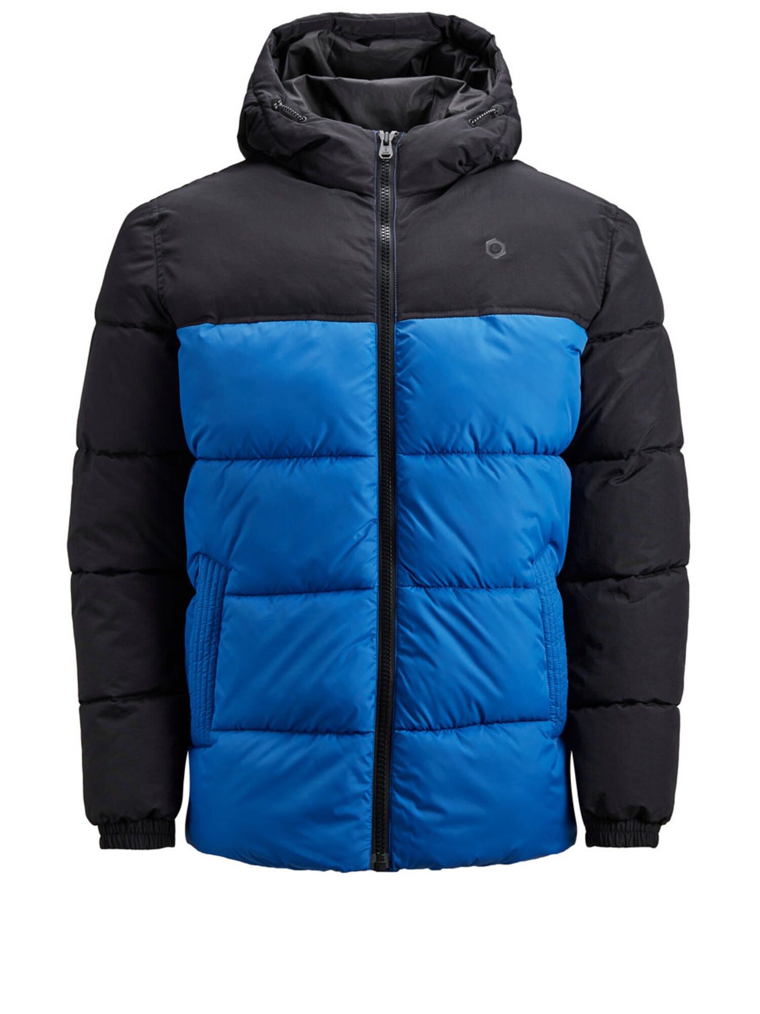 JACK & JONES Jacke royalblau / schwarz