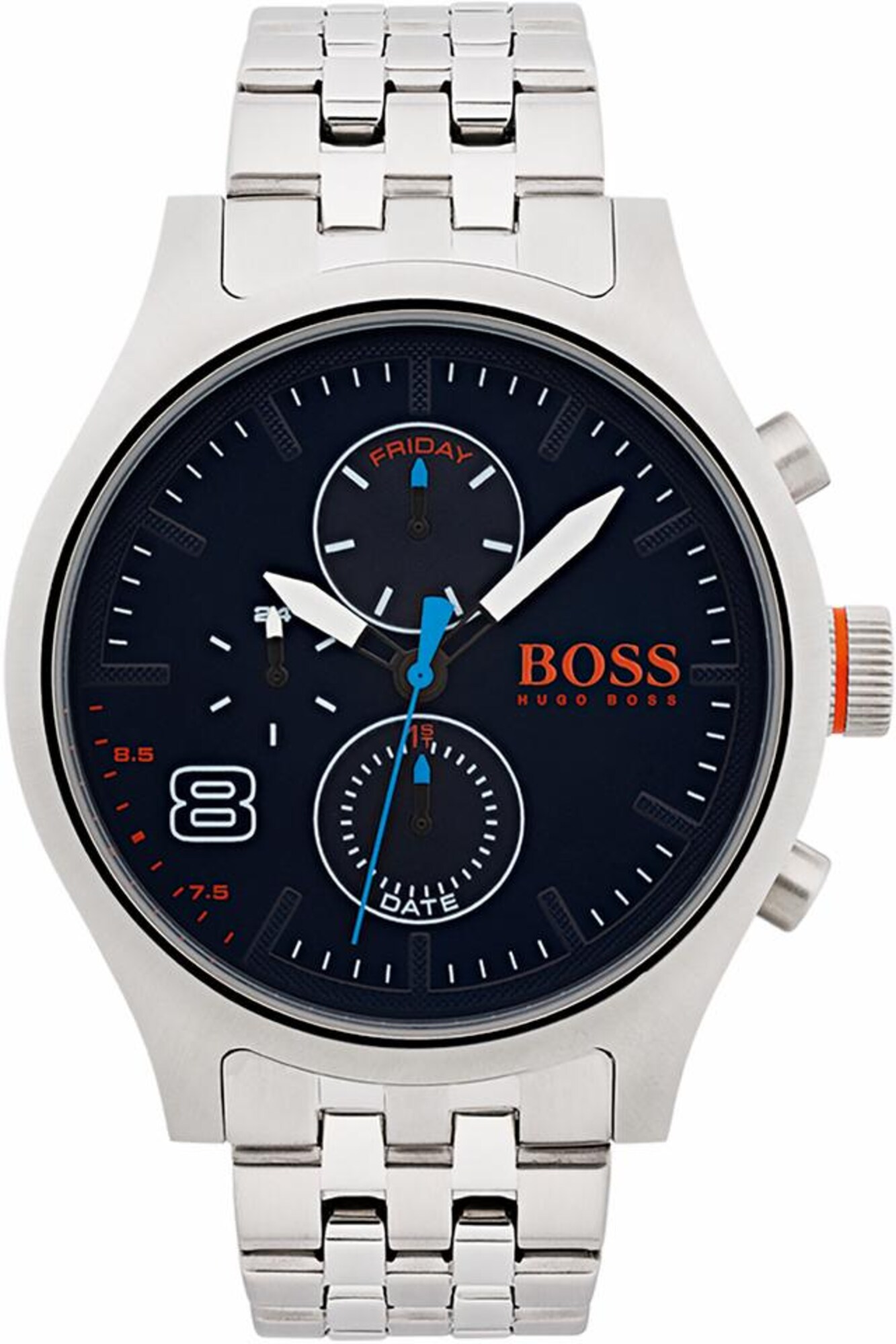 BOSS Multifunktionsuhr AMSTERDAM, 1550023 silber