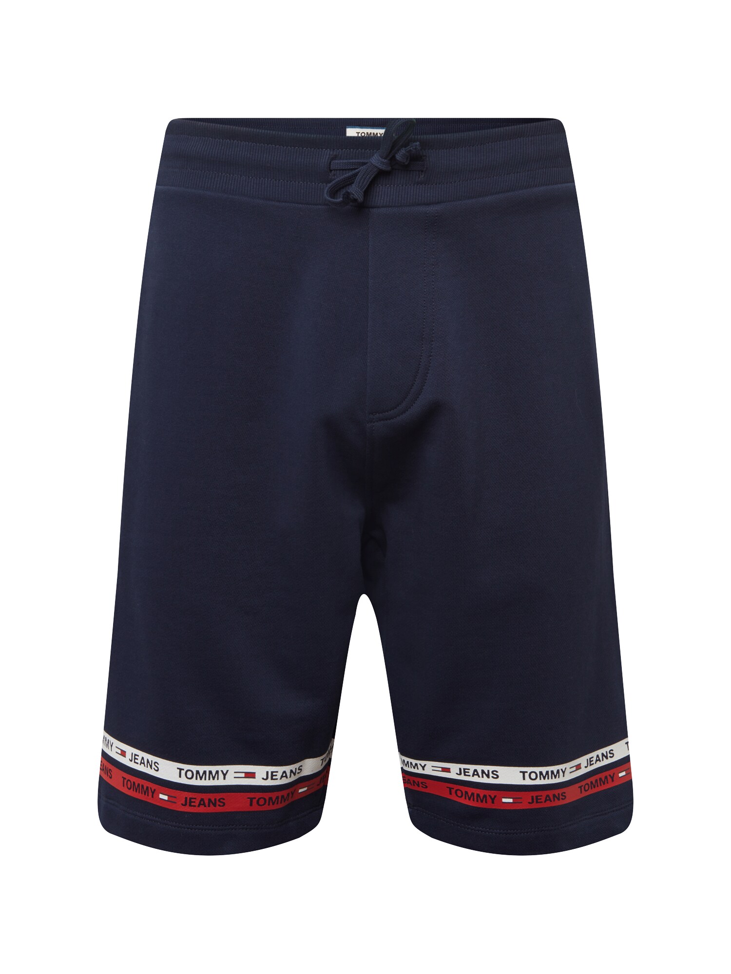 Tommy Jeans Shorts dunkelblau / rot / weiß