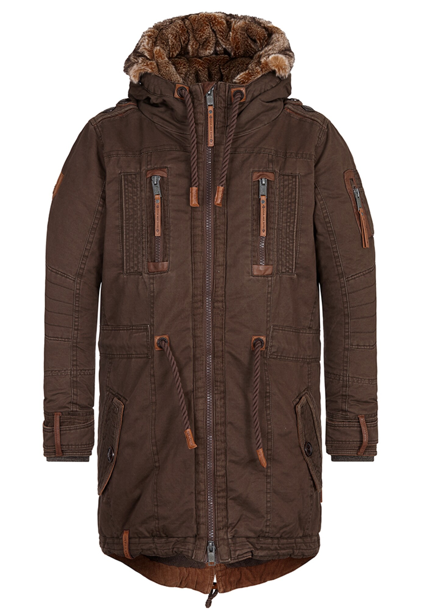 Naketano Jacket Last Don Mede braun