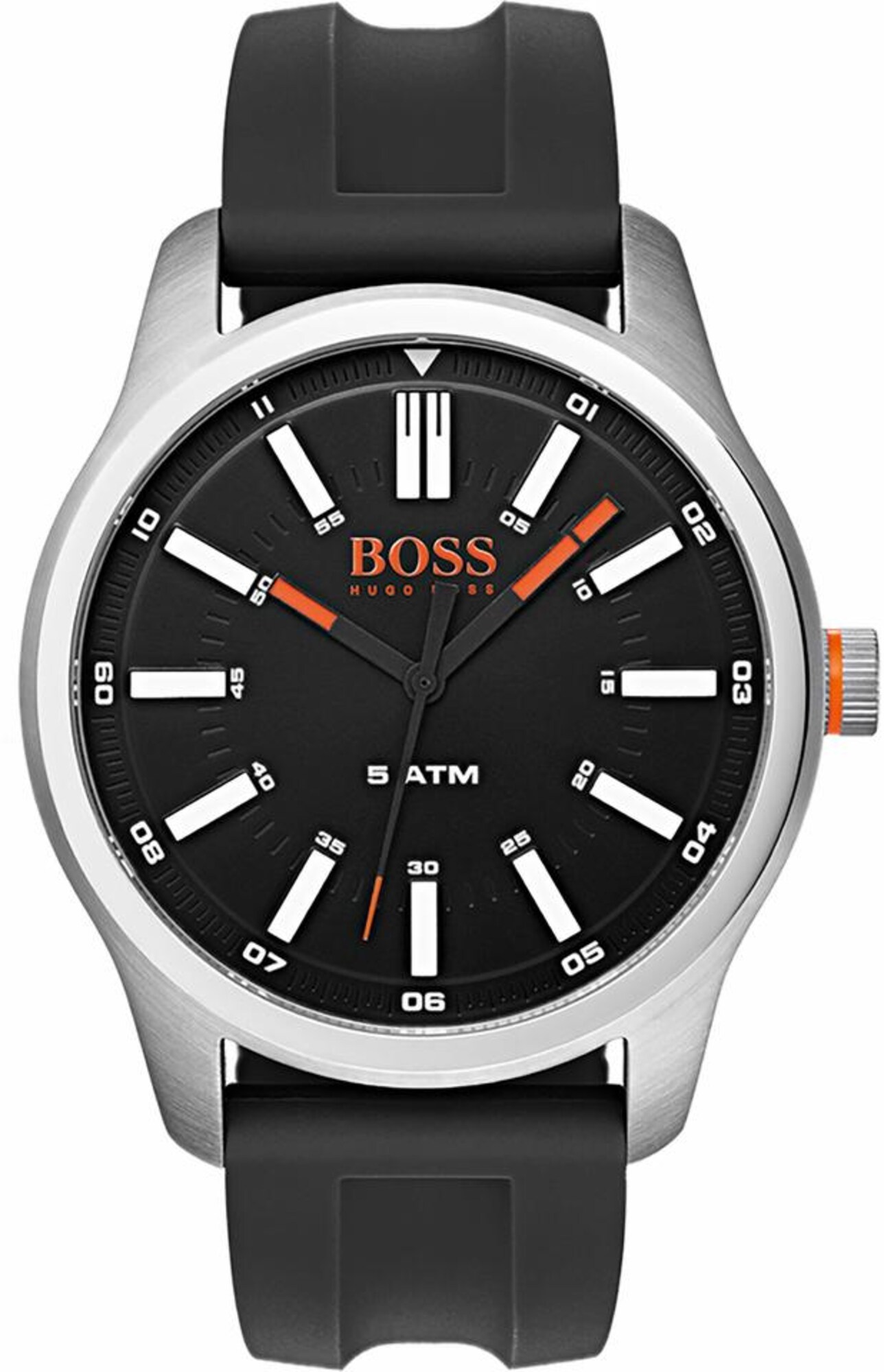BOSS Quarzuhr DUBLIN, 1550042 schwarz / silber
