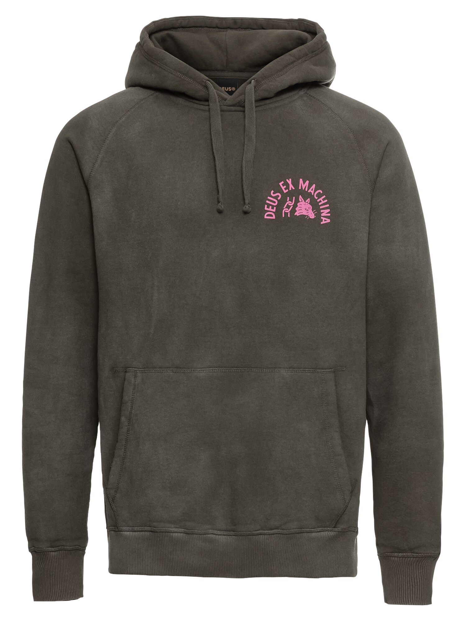 DEUS EX MACHINA Kapuzenpullover Sunbleached Impermanence Hoodie khaki / pink