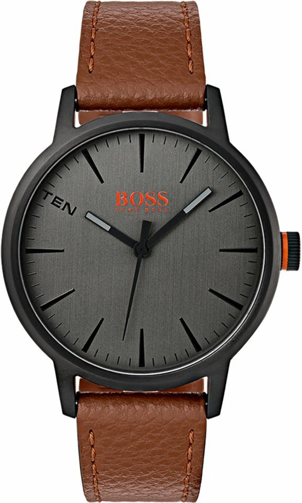 BOSS Quarzuhr COPENHAGEN, 1550054 braun / anthrazit