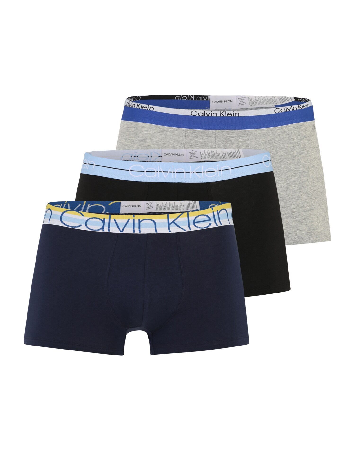 Calvin Klein Underwear Boxershorts blau / grau / schwarz