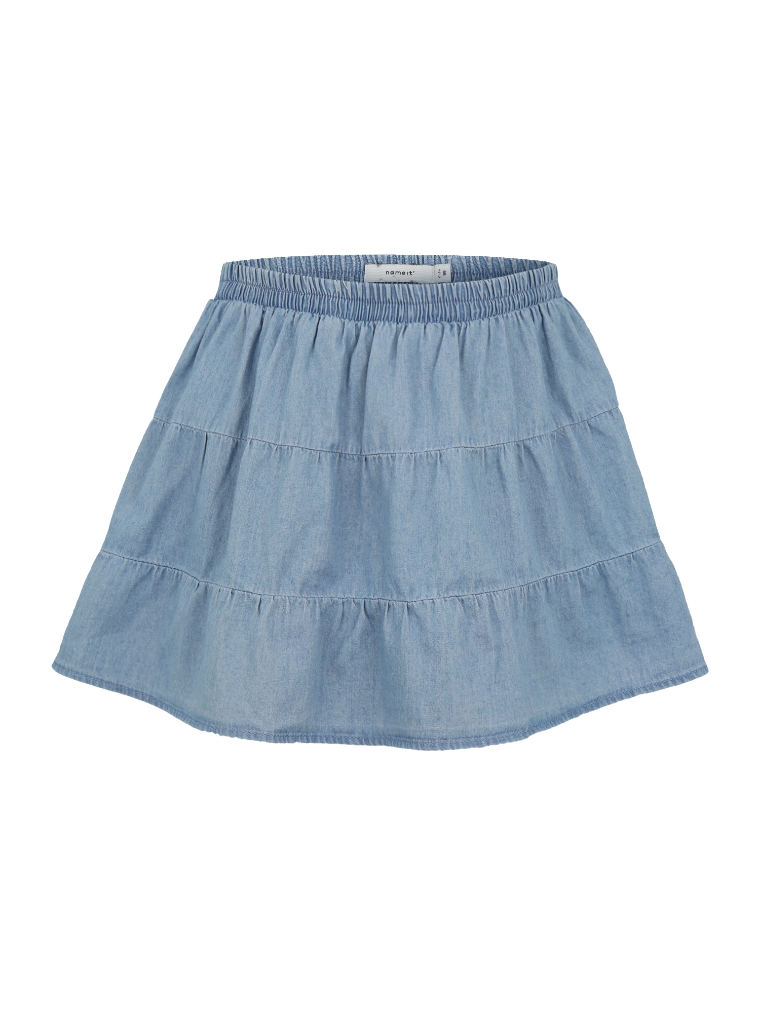 Name it Meisjes Rok blauw denim