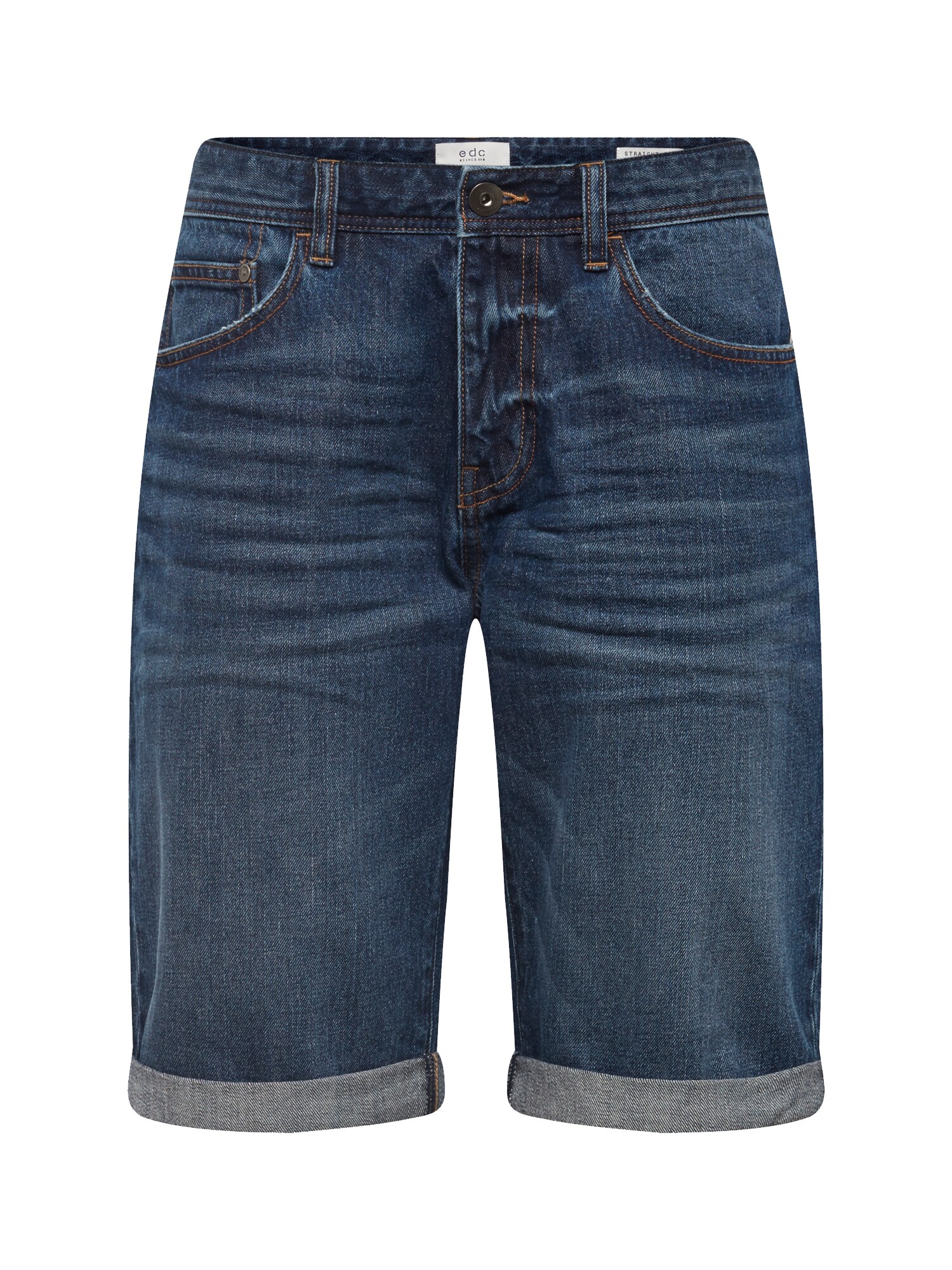 EDC BY ESPRIT Jeansshorts dunkelblau